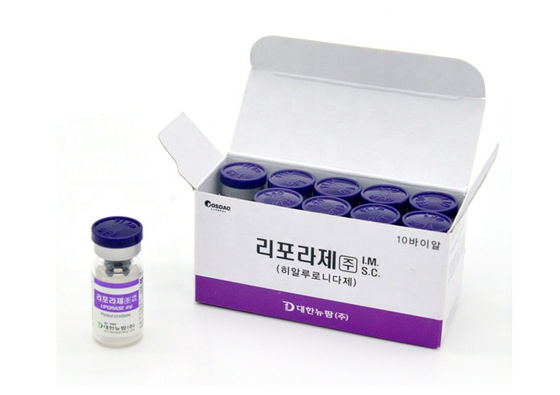 Subcutaneous Hyaluronidase Liporase ইনজেকশন চর্বি গলানো Hyaluronic অ্যাসিড