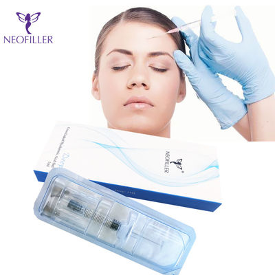 50ml রিঙ্কলস অপসারণ হায়ালুরোনিক অ্যাসিড ডার্মাল ফিলার ক্রস লিঙ্কড হায়ালুরোনিক অ্যাসিড ফিলার