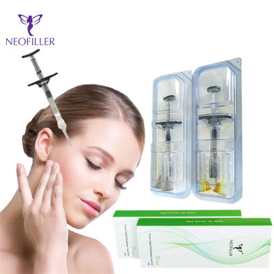 মুখের জন্য 1ml 2ml হায়ালুরোনিক অ্যাসিড ডার্মাল ফিলার অগমেন্টেশন হায়ালুরোনিক অ্যাসিড ফিলার