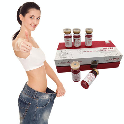 Ppc Lipolysis Solution 10ml লাল চিবুক ফ্যাট দ্রবীভূত ইনজেকশন