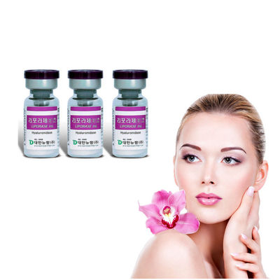 Liporase ইনজেক্ট 1ml ফ্যাট দ্রবীভূত ইনজেকশন পেট দ্রবীভূত Hyaluronic অ্যাসিড 10vials/বক্স