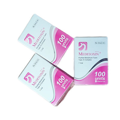 2.5mL বলি অপসারণ বোটুলিনাম টক্সিন ইনজেকশন মেডিটক্সিন বোটুলিনাম টক্সিন টাইপ A 100 ইউনিট