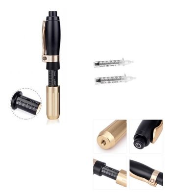 3 স্তরের হায়ালুরন ফিলার পেন 0.3ml 0.5ml Hyaluronic অ্যাসিড ঠোঁট ফিলার নেই সুই