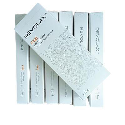 ক্রস লিঙ্কড 24mg/Ml Revolax ফাইন ডিপ সাব-কিউ হায়ালুরোনিক অ্যাসিড ফিলার