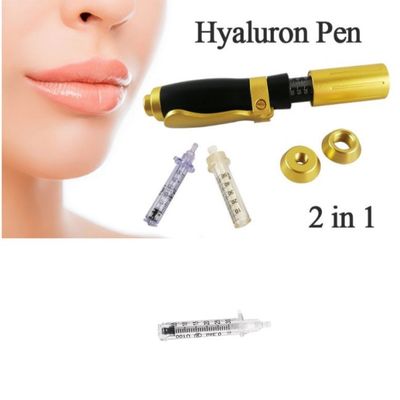 3 স্তরের হায়ালুরন ফিলার পেন 0.3ml 0.5ml Hyaluronic অ্যাসিড ঠোঁট ফিলার নেই সুই