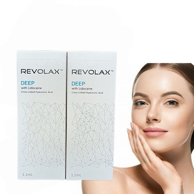 1.1ml Revolax Cross Linked Ha Filler ফাইন ডিপ সাব-Q DHL ফেডেক্স ক্রস লিঙ্কড