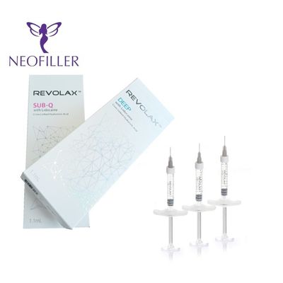 বলি অপসারণের জন্য ক্রস লিঙ্কড Revolax Hyaluronic অ্যাসিড ফিলার