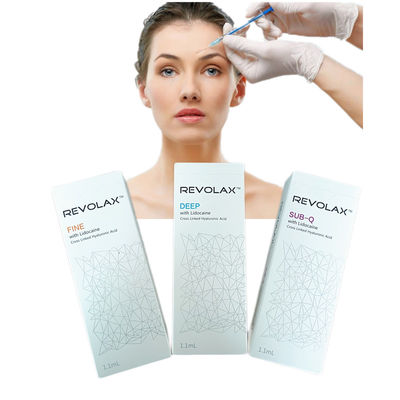 ঠোঁট চিক চিন বৃদ্ধির জন্য 24mg/Ml Revolax Ha ডার্মাল ফিলার