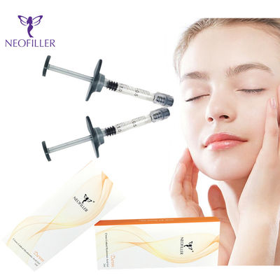 গভীর বলিরেখার জন্য 1ml 2ml সিরিঞ্জ হায়ালুরোনিক অ্যাসিড ইনজেকশনযোগ্য দীর্ঘস্থায়ী