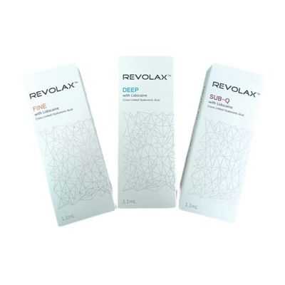 দীর্ঘস্থায়ী wrinkles কমানোর জন্য Revolax Dermal Filler Sub-Q