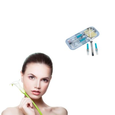 মসৃণ wrinkle এবং লাইন ফলাফল জন্য দীর্ঘস্থায়ী Hyaluronic অ্যাসিড জেল Dermal ফিলার