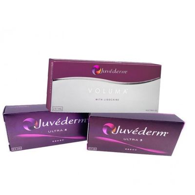 Juvederm Ultra 3 Ultra 4 ভলিউম ইনজেকশন ফেসিয়াল ফিলার 2* 1 মিলি