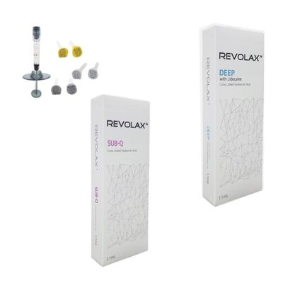 Revolax সূক্ষ্ম গভীর Sub Q Hyaluronic অ্যাসিড ত্বকের ফিলার দীর্ঘস্থায়ী