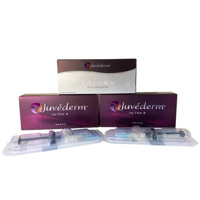 হাইয়ালুরোনিক এসিড জেল ইনজেকশন ফেস ফিলার Juvederm Ultra 3 Ultra 4 Voluma
