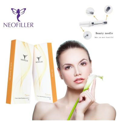 1 মিলি 2 মিলি Neofiller HA Dermal Filler For Face Lifting And Wrinkle Treatment 9-12 মাস