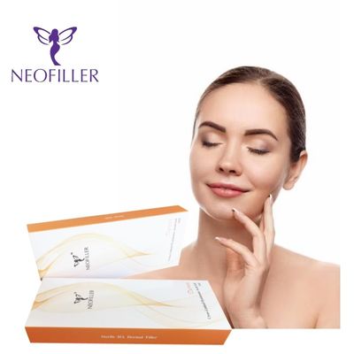 Neofiller 1ml 2ml মুখ নাক ঠোঁট প্রসারিত হাইয়ালুরোনিক ডার্মাল ফিলার 24mg/Ml