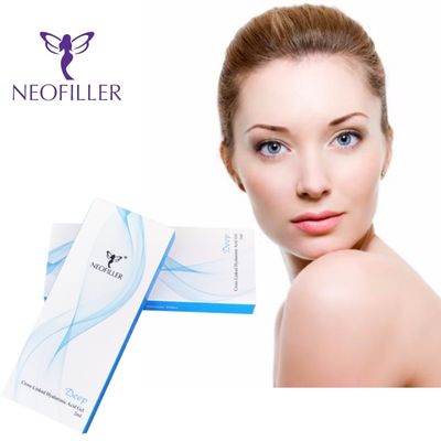 Neofiller গভীর 2ml ত্বকের ফিলার মুখের পুনরুজ্জীবনের জন্য HA ফিলার