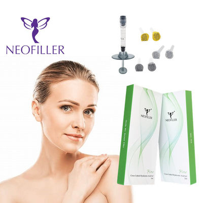 24mg/ml 1ml চীন হাইয়ালুরোনিক অ্যাসিড ইনজেকশন মুখের wrinkles জন্য