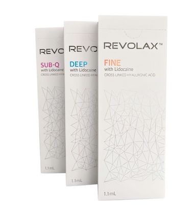 কোরিয়া 1.1ml Revolax Cross Linked Dermal Filler Injection for Facial Volumes