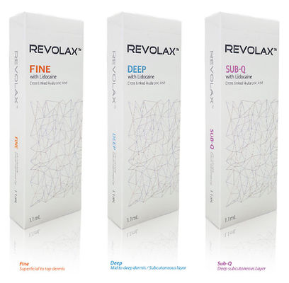 Revolax Dermal Filler 1.1ml Hyaluronic Acid for Lips (হাইয়ালুরোনিক অ্যাসিড ঠোঁটের জন্য)