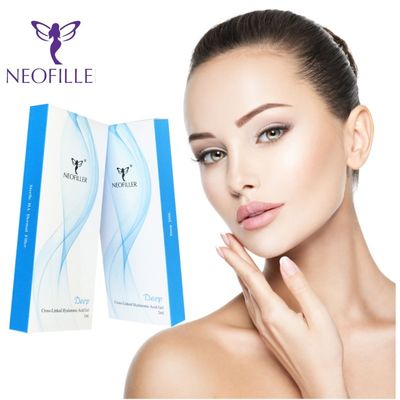 অত্যন্ত কার্যকর 24mg-ml Hyaluronic Acid Dermal Filler Injectable Gel 9-12 মাস দীর্ঘায়ু রুম তাপমাত্রায় সংরক্ষণ