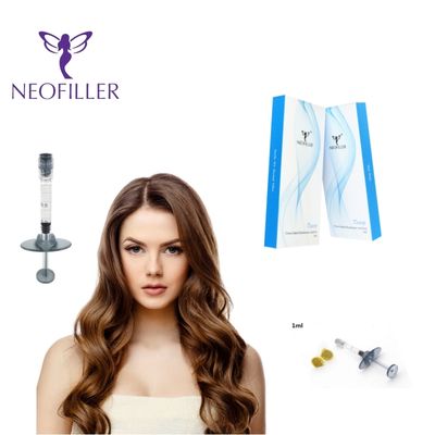 Neofiller 24mg-ml হাইয়ালুরোনিক অ্যাসিড ডার্মাল ফিলার ইনজেকশনযোগ্য জেল ঝাঁকুনি হ্রাস মুখের বর্ধন