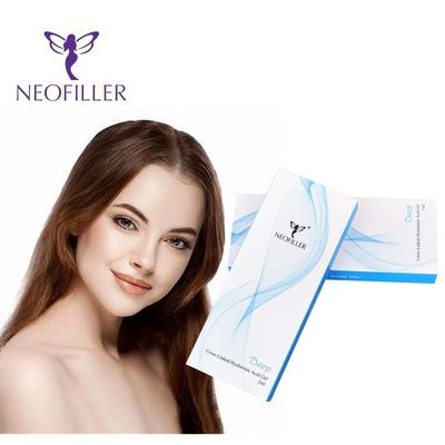 গভীর wrinkles ইনজেকশন Neofiller গভীর 1ml 2ml HA Dermal Filler