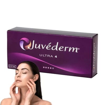 Dermal Filler Juvederm ক্রস লিঙ্কড হাইয়ালুরোনিক অ্যাসিড ইনজেকশনযোগ্য জেল দীর্ঘস্থায়ী ভলিউম পুনরুদ্ধার