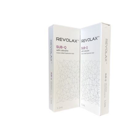 Revolax Dermal Filler with Hyaluronic Acid for 6-12 Months Duration and 2 Years Shelf Life in Syringe Packaging (রেভোলাক্স হিউরোনিক এসিডের সাথে ত্বকের ফিলার) ৬- ১২ মাসের জন্য কার্যকারিতা এবং সিরিংয়ের প্যাকেজিংয়ে ২ বছরের জন্য ব্যবহারযোগ্য
