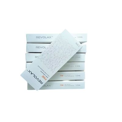 প্রাকৃতিক চেহারার ফলাফলের জন্য হায়ালুরোনিক অ্যাসিড সহ রেভোলাক্স ডার্মাল ফিলার এবং ২ বছরের শেলফ লাইফ যা ৬-১২ মাস স্থায়ী হয়