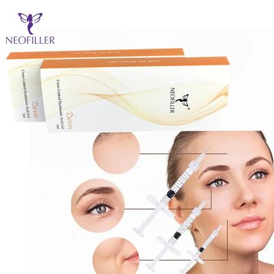 Neofiller Youthful Glow 24mg-ml Hyaluronic Acid Dermal Filler Injectable Gel 9-12 মাস দীর্ঘায়ু হাইপোডার্মিক ইনজেকশন