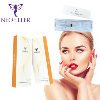Neofiller 24mg-ml হাইয়ালুরোনিক এসিড ডার্মাল ফিলার ক্রস লিঙ্কড ইনজেকশনযোগ্য জেল 9-12 মাস দীর্ঘায়ু বৃদ্ধি