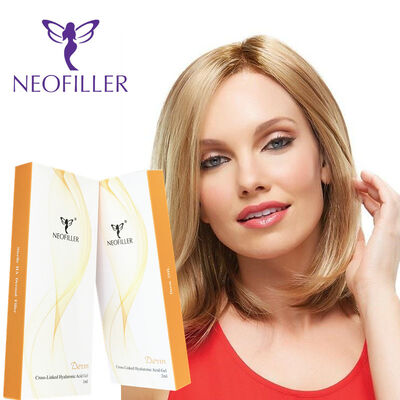 Neofiller 24mg-ml হাইয়ালুরোনিক এসিড ডার্মাল ফিলার ক্রস লিঙ্কড ইনজেকশনযোগ্য জেল 9-12 মাস দীর্ঘায়ু বৃদ্ধি