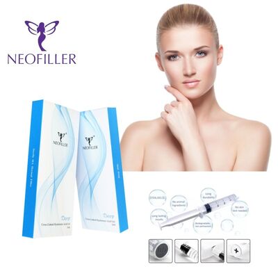 9-12 মাস দীর্ঘায়ু 24mg-ml Hyaluronic Acid Dermal Filler Injectable Gel Facial Rejuvenation Volume Restoration 24mg-ml Hyaluronic Acid Dermal Filler Injectable Gel Facial Rejuvenation মুখের পুনরুজ্জীবিতকরণ ভলিউম পুনরুদ্ধার