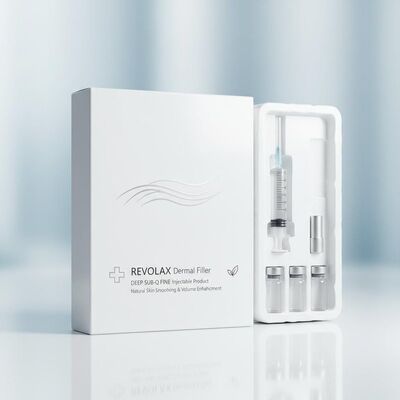 অ্যান্টি-এজিং Revolax Dermal Filler Deep Sub-q প্রাকৃতিক ত্বকের মসৃণতা এবং আয়তন বৃদ্ধির জন্য সূক্ষ্ম ইনজেকশনযোগ্য পণ্য OEM