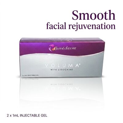 সেফটি জুভেডার্ম আল্ট্রা প্লাস ফিলার 1ml 2Syringes Hyaluronic Acid Injectable Gel for Facial Contouring এবং Wrinkle Reduction