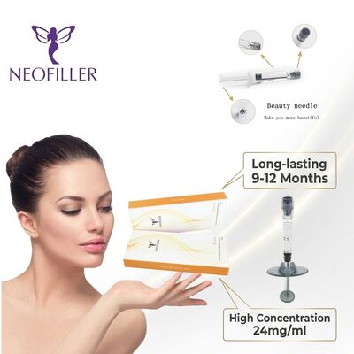 Neofiller ক্রস-লিঙ্কড হাইয়ালুরোনিক এসিড ডার্মাল ফিলার ইনজেকশনযোগ্য জেল চিবুক ঠোঁট ফিলার মুখের আয়তন বৃদ্ধি