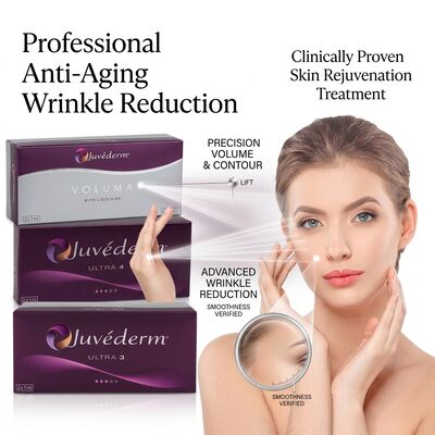 Juvederm Ultra 3 Lip Filler Injectable Hyaluronic Acid Dermal Filler 24mg/ml for Lip Volume Definition