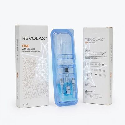 Revolax Sub-Q Full Face Filler Monophasic Hyaluronic Acid Dermal Filler 1.1ml মুখের আয়তন পুনরুদ্ধারের জন্য