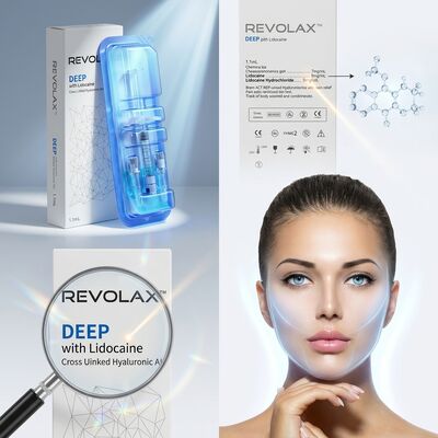 Revolax Sub-Q জাভলাইন ফিলার Monophasic Hyaluronic Acid Dermal Filler 1.1ml জাভলাইন কনট্যুরিং এর জন্য