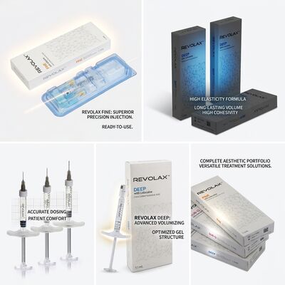 Revolax Fine Forehead Filler Monophasic Hyaluronic Acid Dermal Filler 1.1ml for Forehead Line Correction