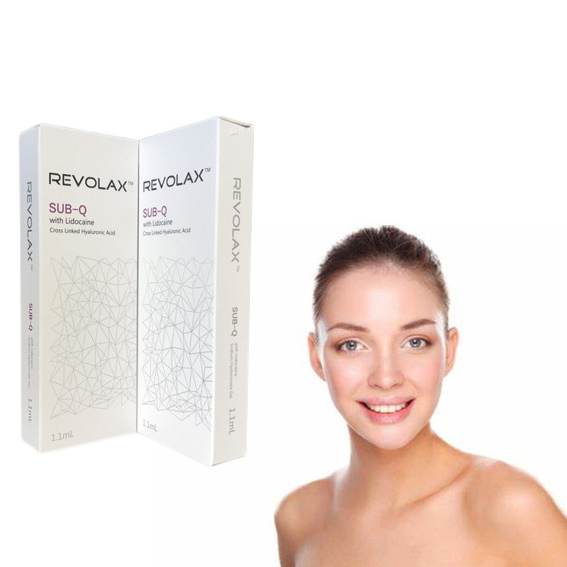 1.1ml Revolax Cross Linked Ha Filler ফাইন ডিপ সাব-Q DHL ফেডেক্স ক্রস লিঙ্কড