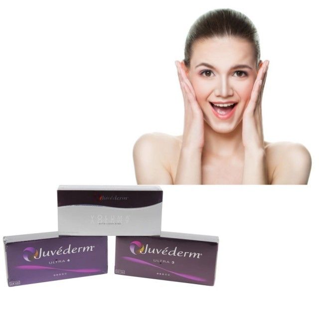 মসৃণ wrinkle এবং লাইন ফলাফল জন্য দীর্ঘস্থায়ী Hyaluronic অ্যাসিড জেল Dermal ফিলার