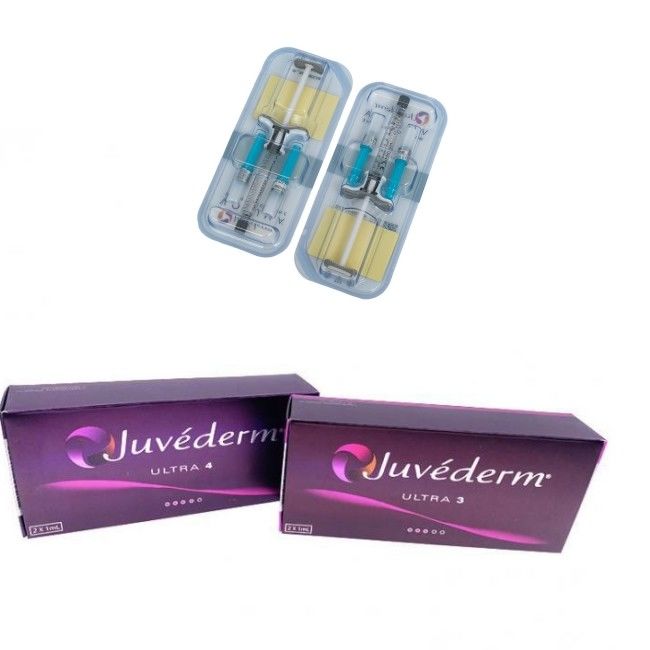 Juvederm Ultra 3 Ultra 4 ভলিউম ইনজেকশন ফেসিয়াল ফিলার 2* 1 মিলি