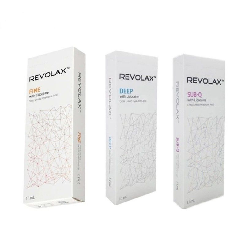কোরিয়া 1.1ml Revolax Cross Linked Dermal Filler Injection for Facial Volumes