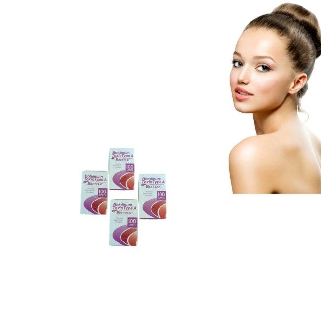 দীর্ঘস্থায়ী 100 ইউনিট অ্যালার্গান বিশুদ্ধ বোটুলিনাম টক্সিন 3-6 মাসের জন্য সময়কাল এবং হালকা ব্যথা স্তর