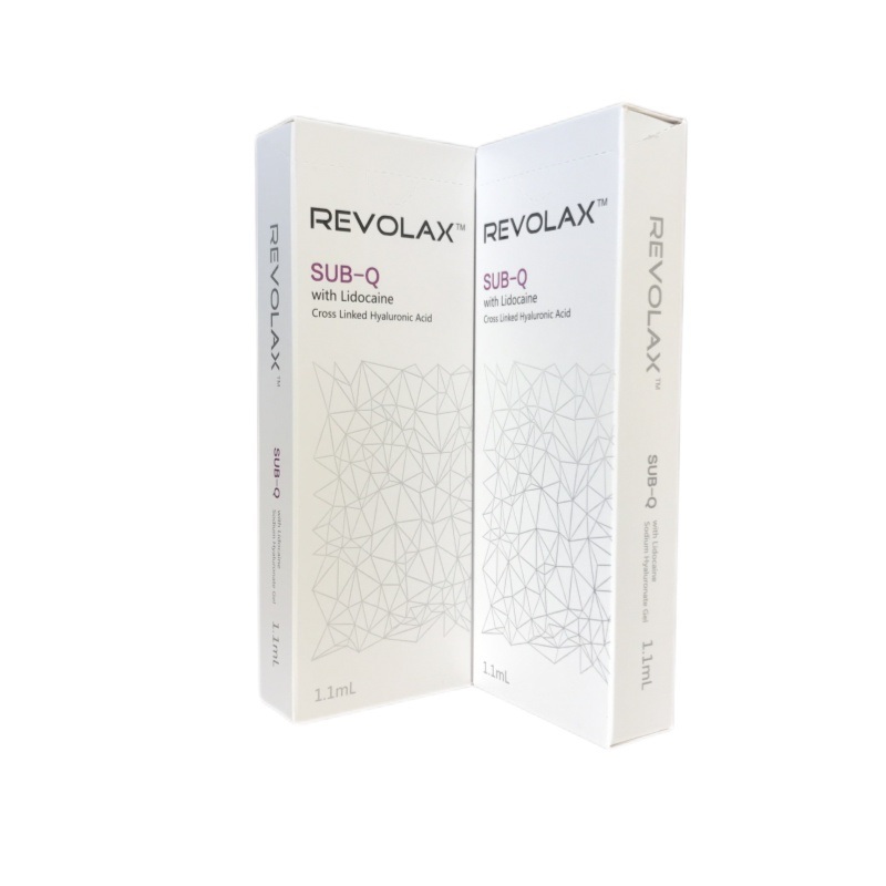 Revolax Dermal Filler with Hyaluronic Acid for 6-12 Months Duration and 2 Years Shelf Life in Syringe Packaging (রেভোলাক্স হিউরোনিক এসিডের সাথে ত্বকের ফিলার) ৬- ১২ মাসের জন্য কার্যকারিতা এবং সিরিংয়ের প্যাকেজিংয়ে ২ বছরের জন্য ব্যবহারযোগ্য