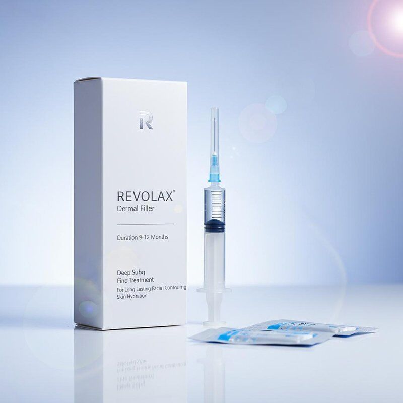 সময়কাল 9-12 মাস Revolax Dermal Filler গভীর Subq সূক্ষ্ম চিকিত্সা দীর্ঘস্থায়ী মুখের কনট্যুর এবং ত্বকের হাইড্রেশন জন্য